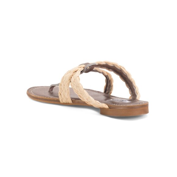 NUR ITALY Bronze Made In Italy Leather Pietra Sandals - Picture 2 of 2